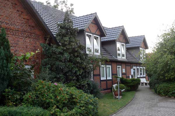 Ansicht der Praxis mit den drei Gauben