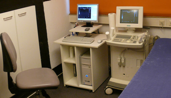 Untersuchungsraum fÃ¼r Sonografie